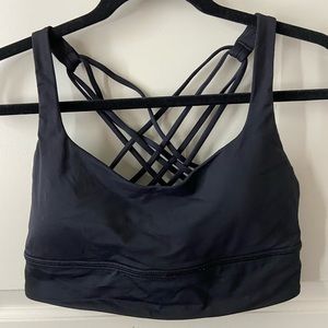 Lululemon Free To Be Bra Long Line Black